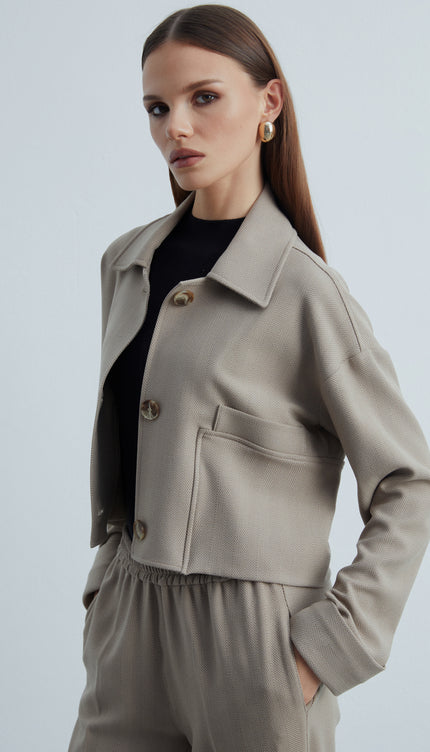 Timeless Dokulu Ceket