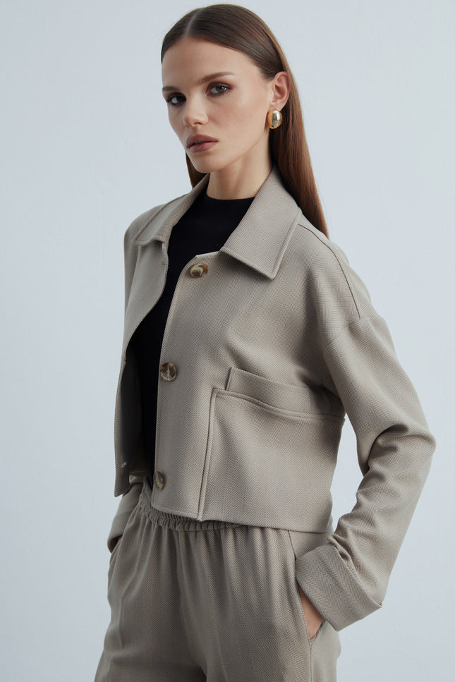 Timeless Dokulu Ceket