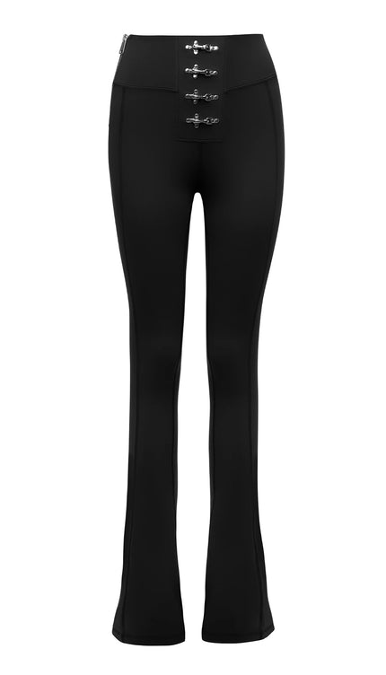 Gaia Flare Leggings Black
