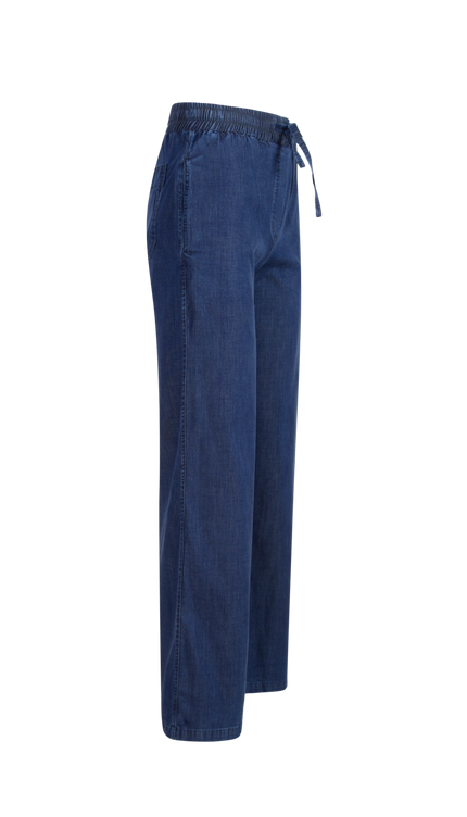 Kot Geniş Lacivert Pantolon