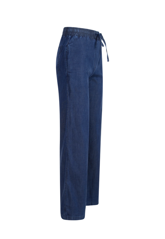 Kot Geniş Lacivert Pantolon