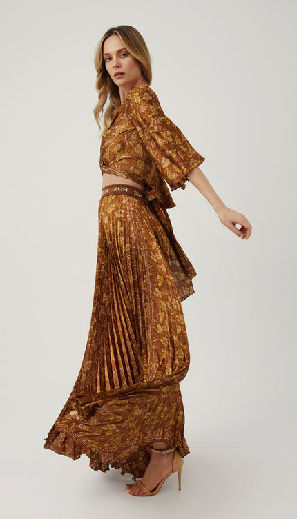 Kahverengi Gafre Etek