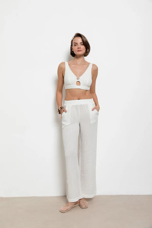 Butterfly Crop Top
