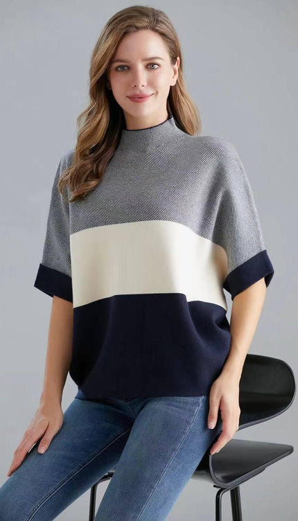 Yarım Balıkçı Yaka Triko Kazak