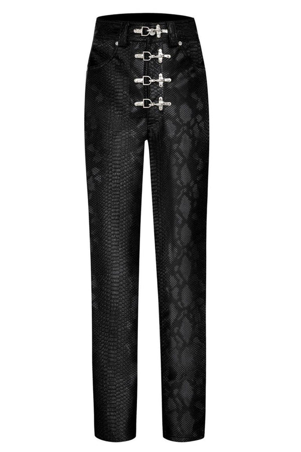 GAIA LEATHER PANT - Mona Zyp