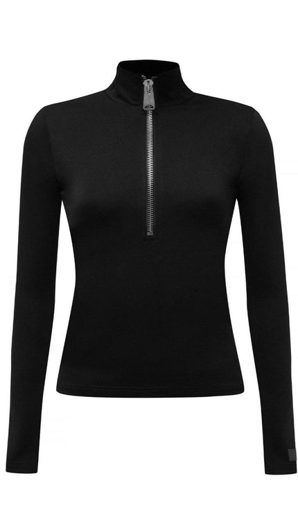 LEİA TOP BLACK - Mona Zyp