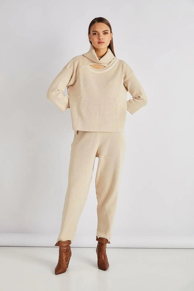 PENCERE DETAYLI TRİKO - Mona Zyp