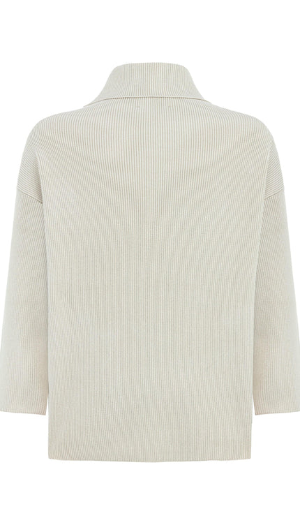 PENCERE DETAYLI TRİKO - Mona Zyp