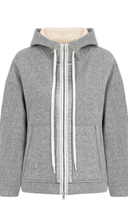 KAPŞONLU SWET MONT - Mona Zyp