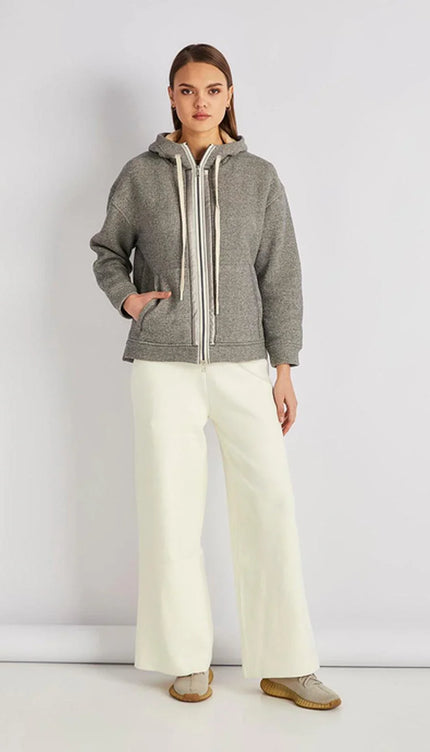 KAPŞONLU SWET MONT - Mona Zyp