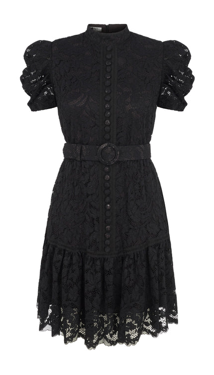 Lace Dress Siyah Elbise