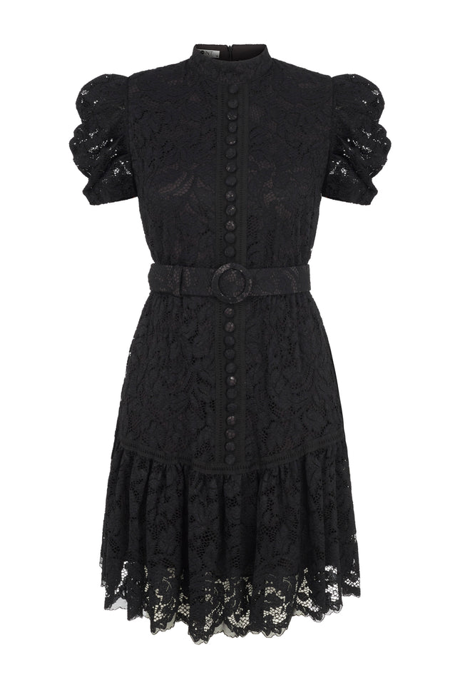 Lace Dress Siyah Elbise