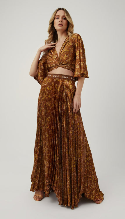 Kahverengi Gafre Etek