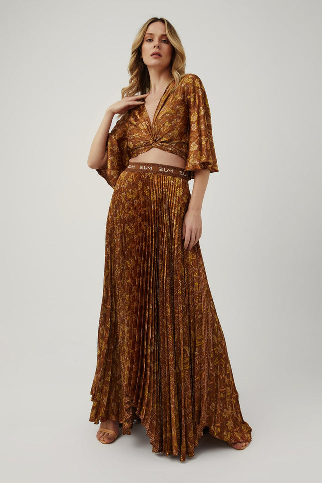 Kahverengi Gafre Etek