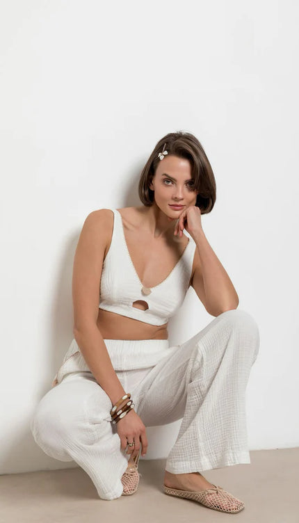 Butterfly Crop Top
