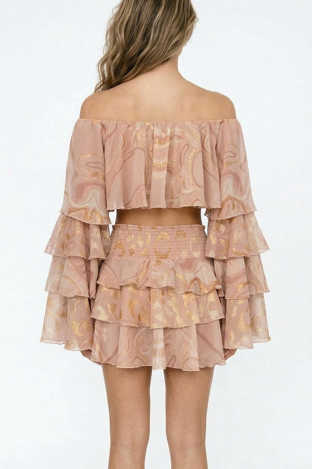 Breeze Crop & Mini Skirt