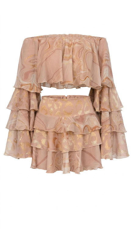 Breeze Crop & Mini Skirt