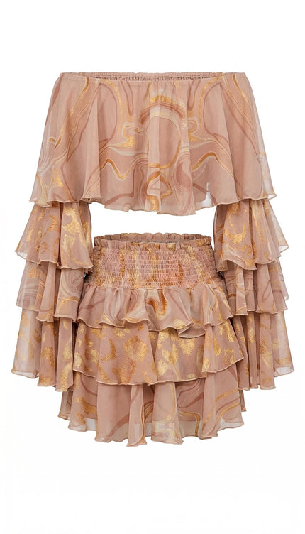 Breeze Crop & Mini Skirt