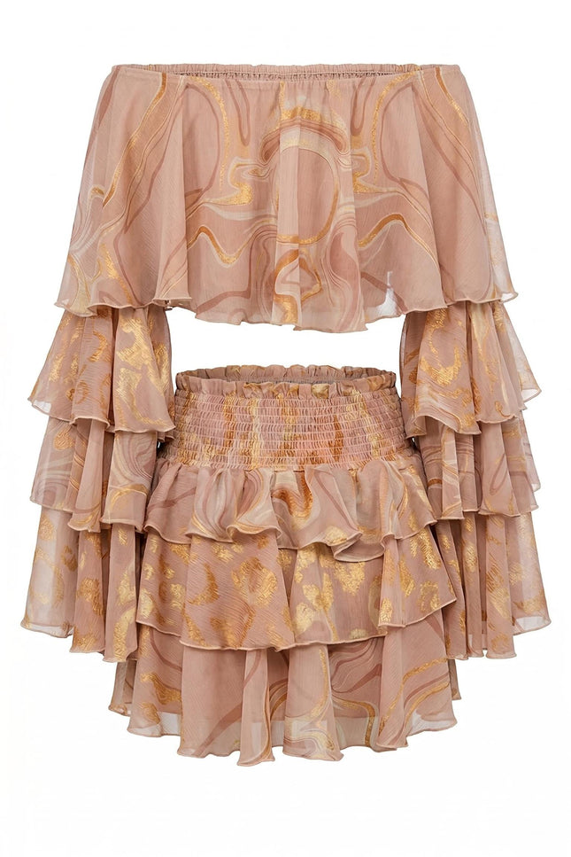 Breeze Crop & Mini Skirt