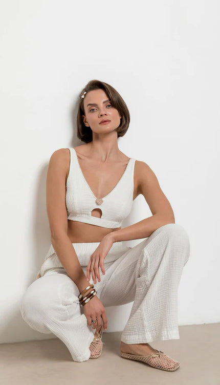 Butterfly Crop Top