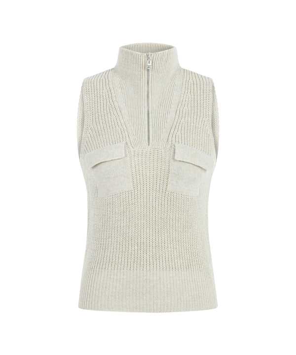 071343 SLEEVELESS KNIT - Mona Zyp