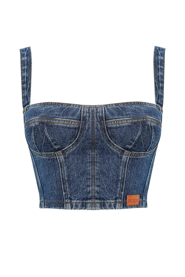 Jana Denim Crop