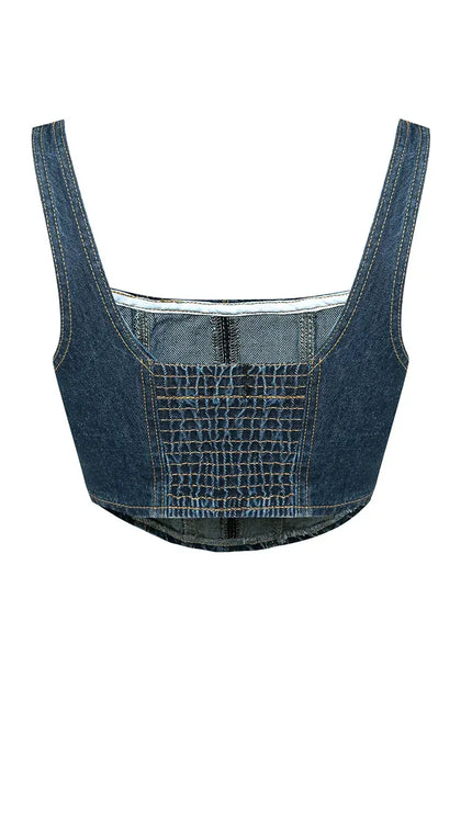 Kerry Denim Top