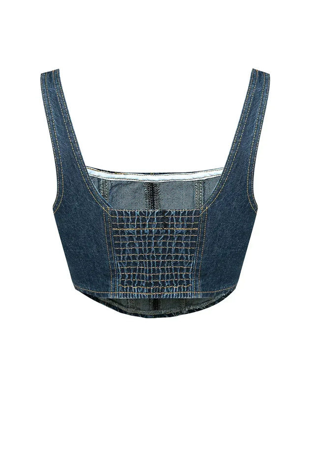 Kerry Denim Top