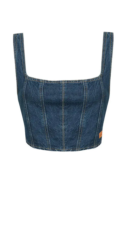 Kerry Denim Top