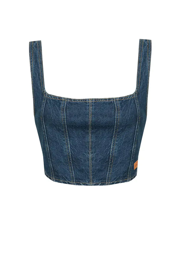 Kerry Denim Top