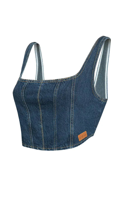 Kerry Denim Top