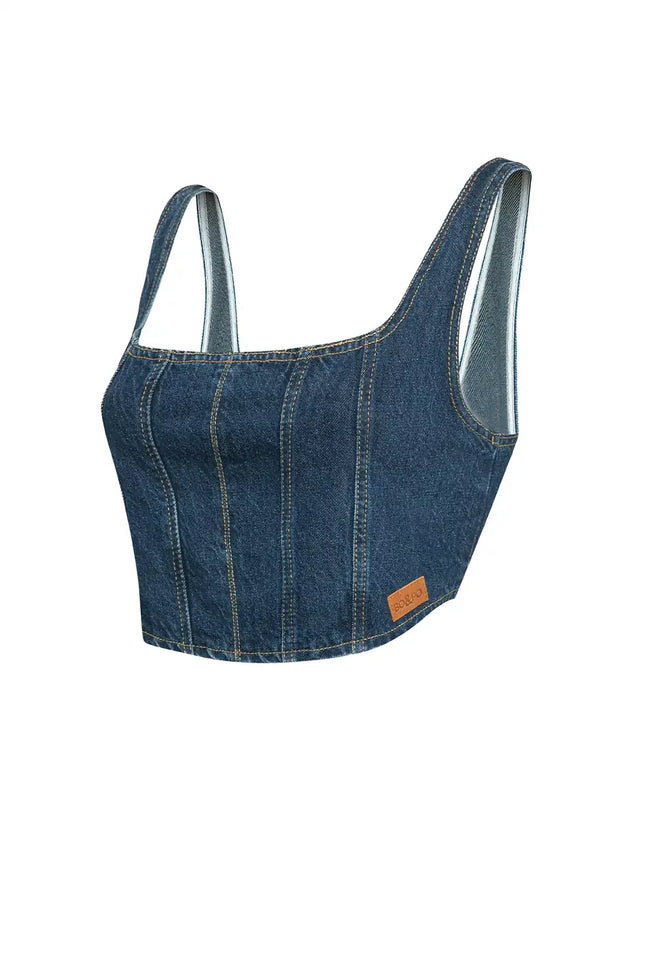 Kerry Denim Top