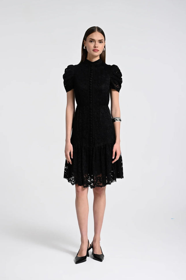 Lace Dress Siyah Elbise
