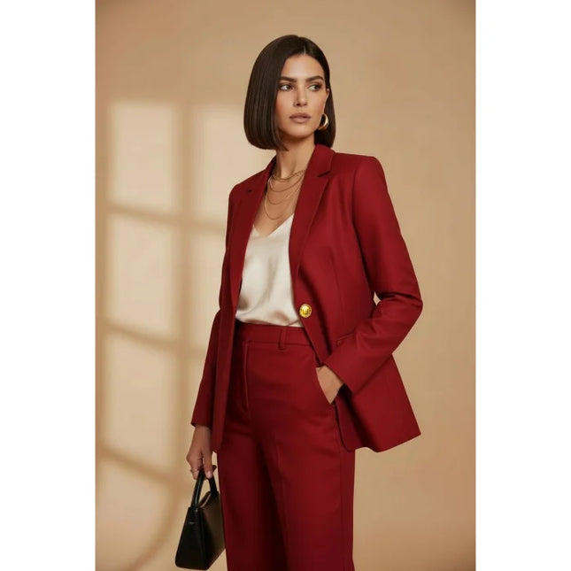 The Rouge Blazer Ceket Düğmeli