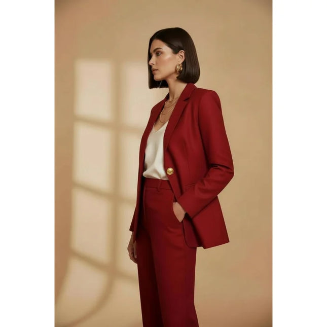 The Rouge Blazer Ceket Düğmeli