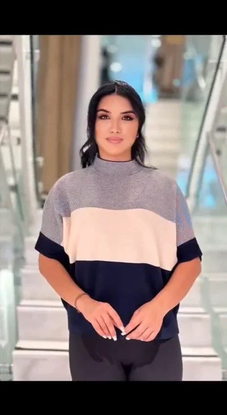 Yarım Balıkçı Yaka Triko Kazak